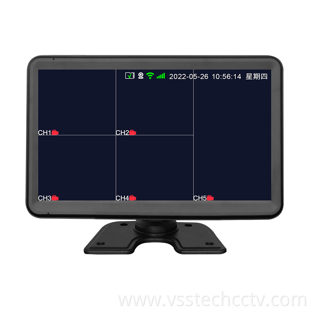 5 Channel DVR Security Monitor